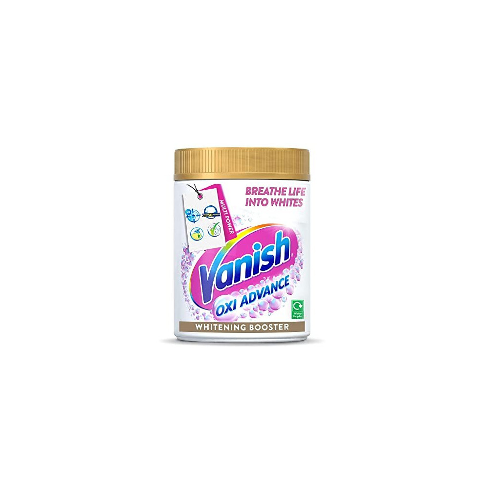 Vanish Fabric Oxi Action Powder Stain Remover Whites 19 Kg Gold