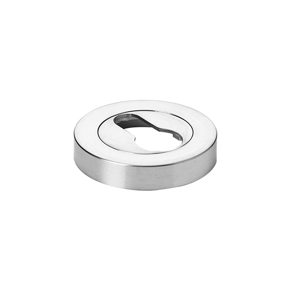 Dh3643sq Square Euro Profile Escutcheon Set Satin Nickel 5017178436437