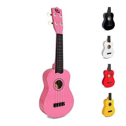21 53cm Soprano Ukulele for KidsBeginner Pink