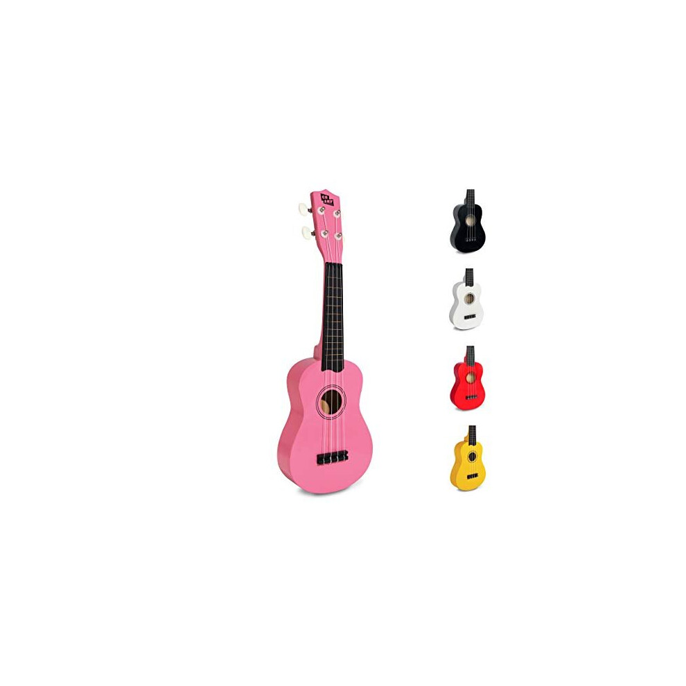 21 53cm Soprano Ukulele for KidsBeginner Pink