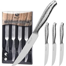 Steak Knife Set 4Piece 45 Serrated Edge Steak Knives Stainless Steel Handle