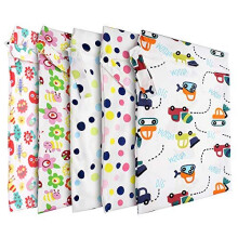 Wet Dry Bag for Cloth Diapers 5 Pack Waterproof Washable Reusable Wet Dry Bag Baby Nappy Organizer Bag Reusable Washable Cloth Diaper Bag
