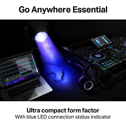 Micro DMX Interface UltraCompact USB to DMX Interface with 3Month Free SoundSwitch Software Access 2