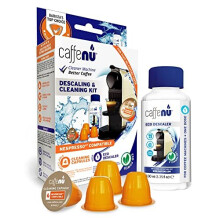 Coffee Machine Cleaner Capsules and Espresso Descaler Kit Must Have Barista Accessories to Complete Your Barista Kit Cleaning Capsules Liquid