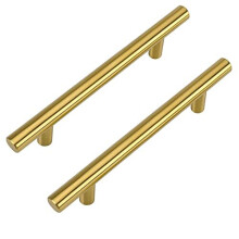 10 Pack Gold Kitchen Handle Gold Cupboard Handle 160mm Kitchen Door Handle Drawer Handle Brass Kitchen Handle Gold Handles for Drawer Kitchen Gold