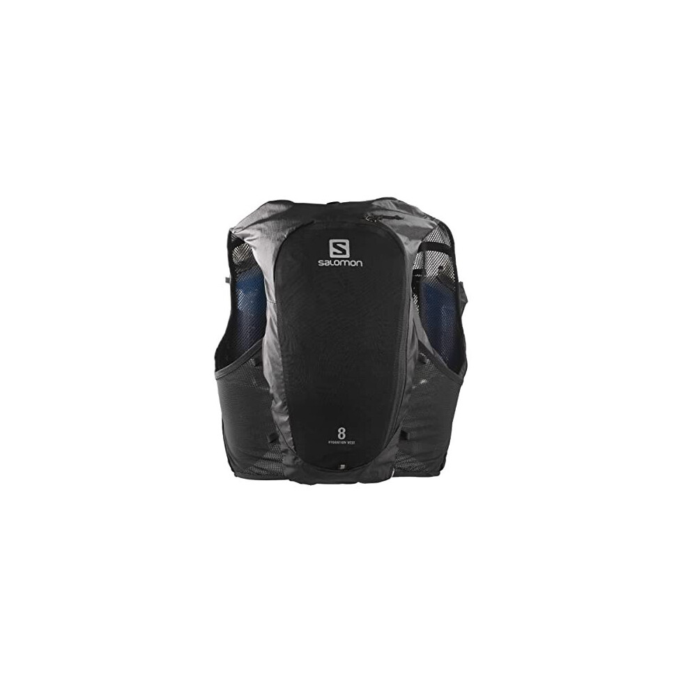 Adv Hydra Vest 8 Unisex Running waistcoat with included Flask Comfort and stability Quick access to hydration Simplicity Black XS