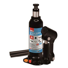 82250120 2 Tonne 168316mm Welded Bottle Jack in Case Black