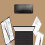 Table Power Socket Connectivity Box with UK Plug USB Data HDMI VGA Telephone and Internet Black 8