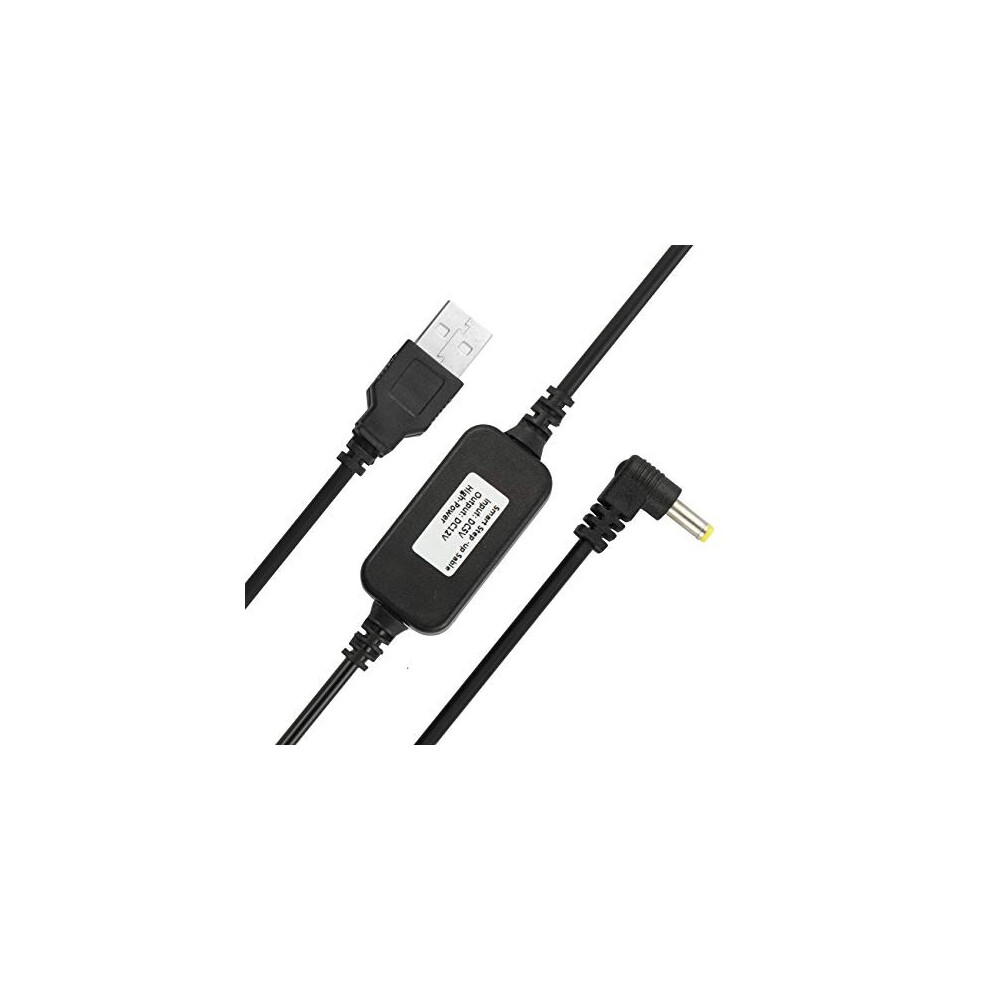 USB 5V to DC 12V Power Cable Compatible with Amazon Echo Spot and Echo Dot 3rd Generation USB Voltage Step Up Converter Cable Power Supply Adapter