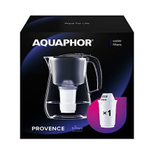 Provence Water Filter Jug 42L for reduction of Chlorine and other impurities Includes 1 x A5 Filter Cartridge with added Magnesium Premium Water