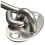 2 Pack Cabin Hook Eye Door Latch Stainless Steel 3 Inch with Mounting Screws for Shed Doors Cabinet Doors 6