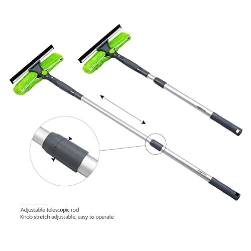 Amazon DS2941S extendable window squeegee with swivel head 2