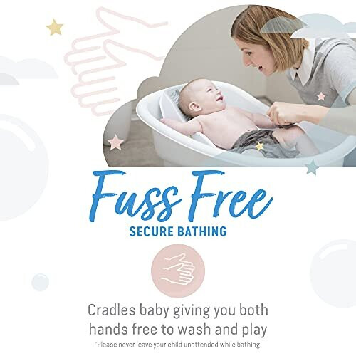 Soft Touch Mini Bath Support in Grey 1