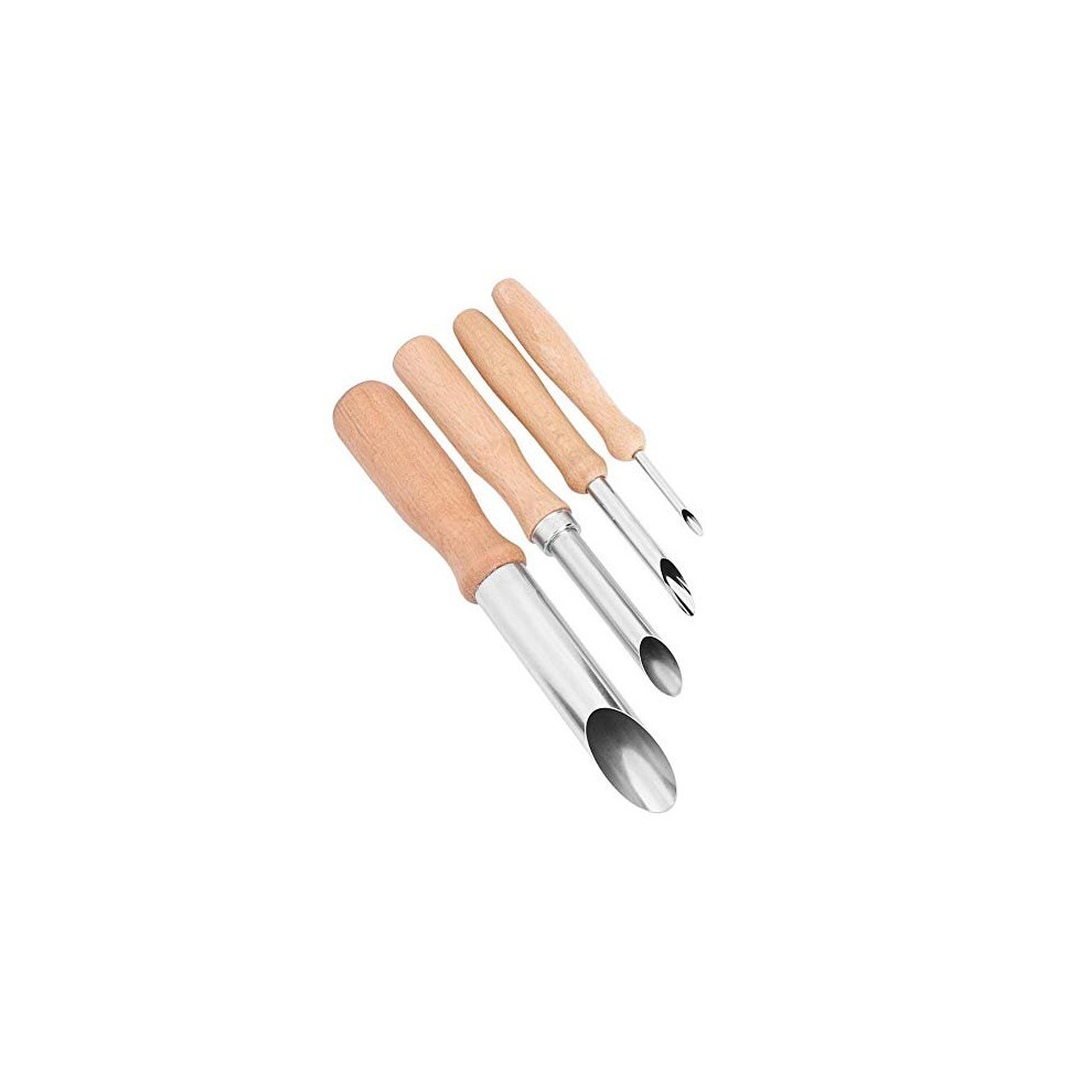 4 Pcs Circular Round Hole Pottery Pottery Clay Tools Clay Round Hole Cutter Pottery Clay Ceramic Tools for Pottery Sculpture Modeling