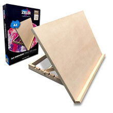 Premium Adjustable Table Top Art EaselDesk Easel by Zieler Ideal for Presentation Painting Crafting Calligraphy Sketching Drawing Planning Made from