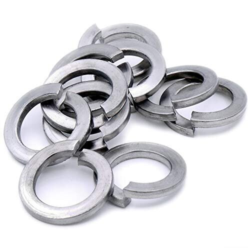 M8 8mm Rectangular Spring Split Lock Washer Stainless Steel A2 Pack of 20 2
