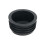 McAlpine Mcalpine CAP100 110mm Temporary Blanking Off Cap for Soil Pipe - Black 1