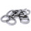 M8 8mm Rectangular Spring Split Lock Washer Stainless Steel A2 Pack of 20 1