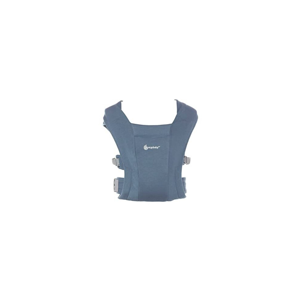 Embrace Baby Carrier for Newborns from Birth Extra Soft Ergonomic with Head Support Oxford Blue
