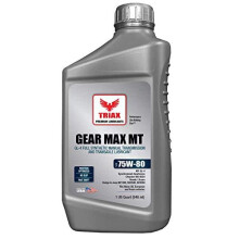 Gear Max MT 75W80 GL4 Full Synthetic Manual Transmission and Gear Box Compatible with Chrysler MS 9224 Honda MTF and Toyota Differential 1 Quart
