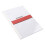 Thermal Binding Covers15 Sheets Binding Capacity 2mm A4 125 Micron White Pack of 25 3