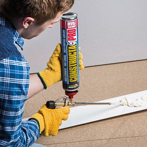 Everbuild Constructa Pro Adhesive Foam 750 ml GREY 2