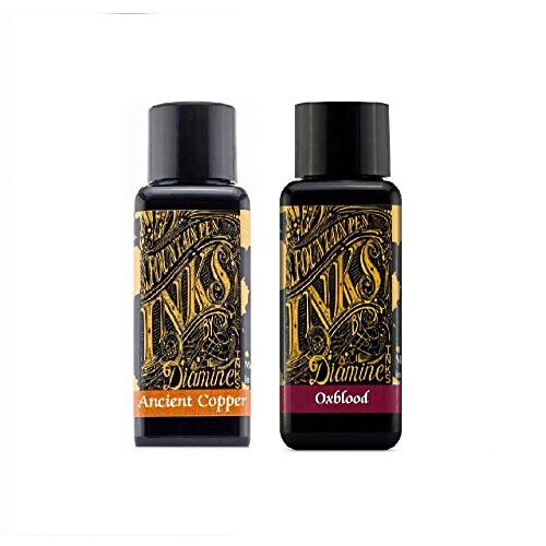 Fountain Pen Ink 30ml Oxblood Ancient Copper 2 Pack