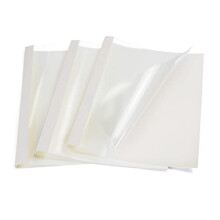 Thermal Binding Covers 6mm A4 50 Sheets Binding Capacity White Pack of 25