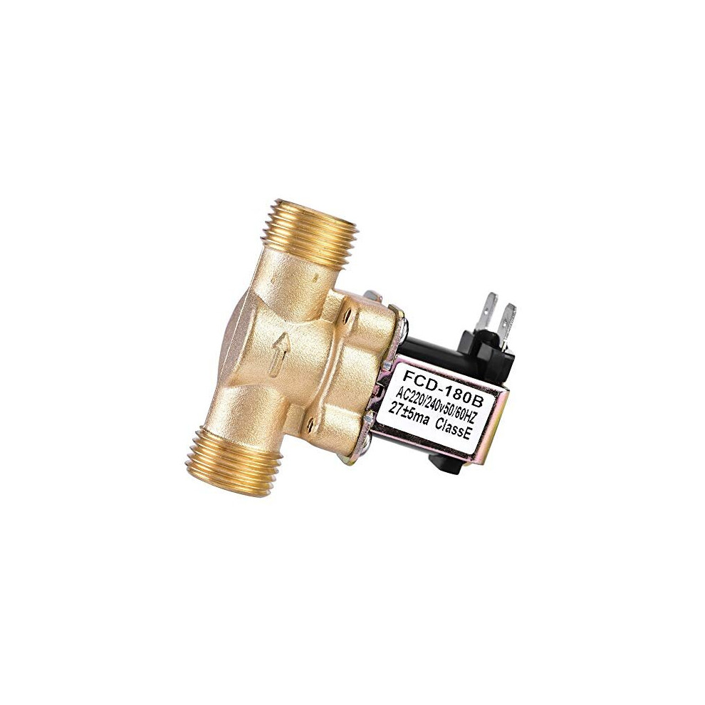 Water Valve 12 Solenoid Valve 220V AC Water Valve Normally Closed Brass Electric Solenoid Magnetic Valve For Water Control