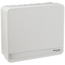 Easy9 Consumer Unit 8 Way No Incomers Surface Mount Enclosure Semi Flush Kit available EZ9E8MCU Metal