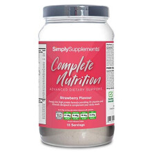 Build Up Drink Ideal for Gaining Weight Formulated for The Elderly or Recovering from Illness UK Manufactured Strawberry
