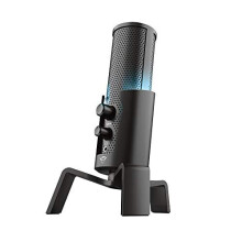 GXT 258 Fyru USB 4In1 Streaming Microphone for PC PS4 PS5 and Laptop Black