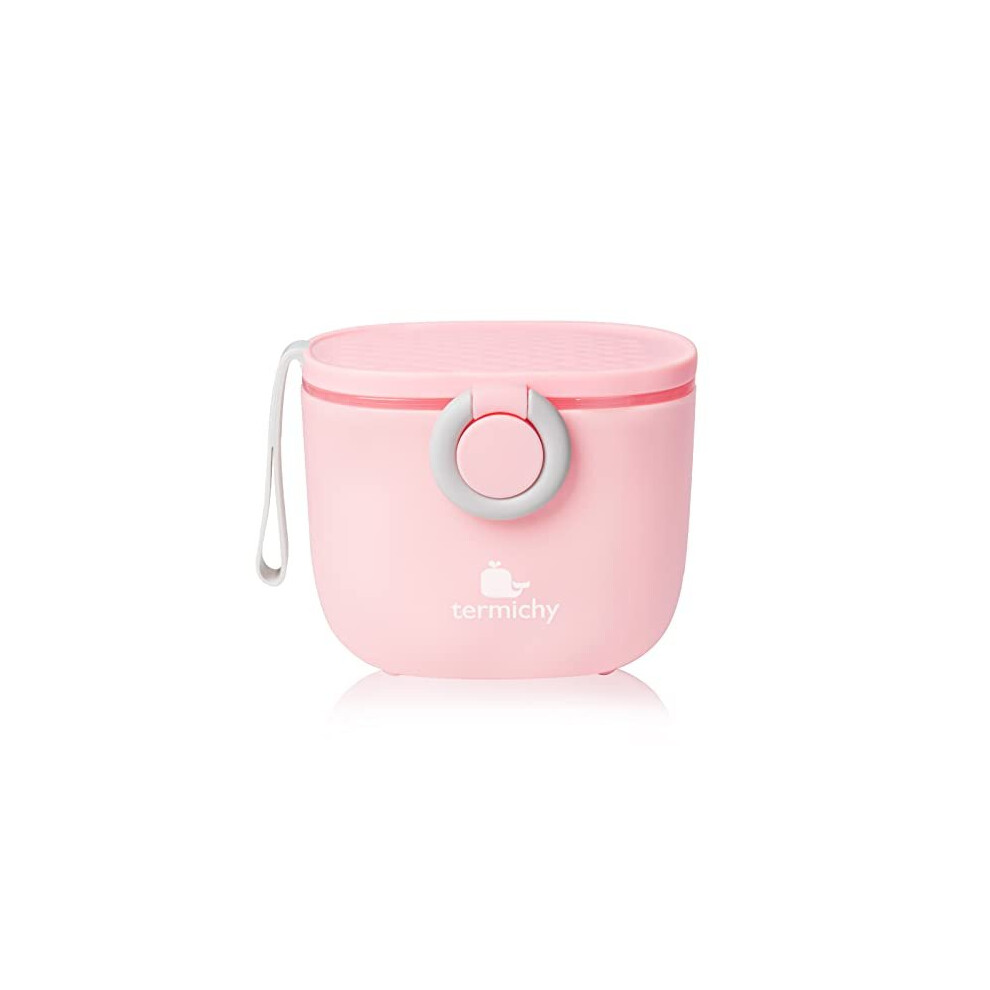 Milk Powder Dispenser Formula Dispenser 500Ml Airtight Portable Milk Powder Container For Travel Feeding With Leveler And Spoon1 Pc Pink Termichy