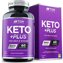 Keto Plus Complex 10 More Fat Burn with thermogenic ZBoost Green Tea mctOil 30 More bioavailability zinc for Metabolism 3X Energy Boosting with