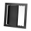 200x200mm Anthracite black Access Panel Surface Fit 8x8 ABS Plastic Inspection Hatch Access Door 1
