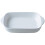 white Small Ceramics Rectangular Baking Dishes with Handle for Oven Ceramic Baking Pan Lasagna Casserole Pan Individual Bakeware 9x5 inch 1