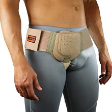 Hernia Guard I Inguinal Hernia Belt For Men I Left or Right Side I Post Surgery Mens Inguinal Hernia Support Truss For Inguinal Groin Hernias I