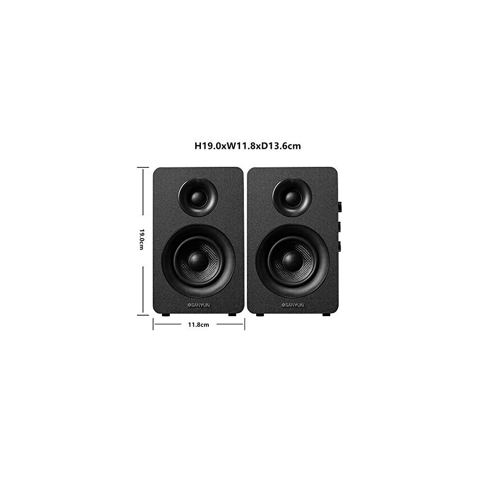 Sanyun Sw208 Review Sanyun SW208 Active Bluetooth Bookshelf