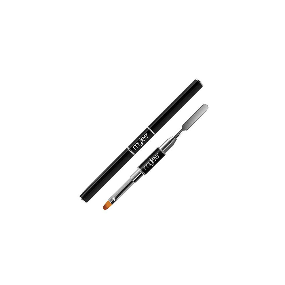 Mylee Polymer Gel Dualended Tool 2 In 1 Brush Picker For Uvled Nail Art Nail Tips Extensions Builder