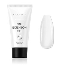 Nail Extension Gel 50ML Builder Gel Nail Extension White Pink Nude Clear Rosy Gel for Technician Starter DIY Salon Design