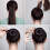 WILLBOND 9 Pezzi Set per Ciambella Capelli con 12 Elastici e 32 Fermagli 3