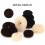 WILLBOND 9 Pezzi Set per Ciambella Capelli con 12 Elastici e 32 Fermagli 4