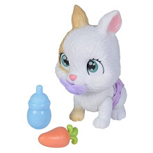 Pamper Petz Rabbit for Children Aged 3 Drinking and Wetting Function Bunny Toy for Play with Surprise and Magic Paw