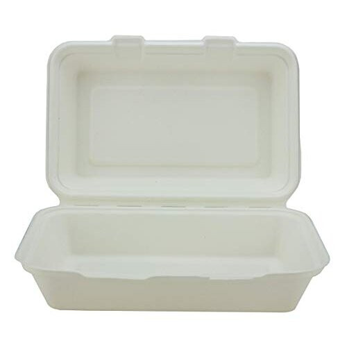 Box Da Asporto In Bagasse 165x240x80mm - Set Da 50, Compostabili, Per Cibi Caldi E Freddi - Foto 14
