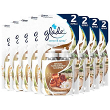 Sense Spray Air Freshener Motion Activated Automatic Odour Eliminator for Home 18 ml Refill Sandalwood Jasmine 16 Refills