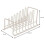 Plate RackDrainer Kitchen Cupboard Storage Organiser Black Small 6
