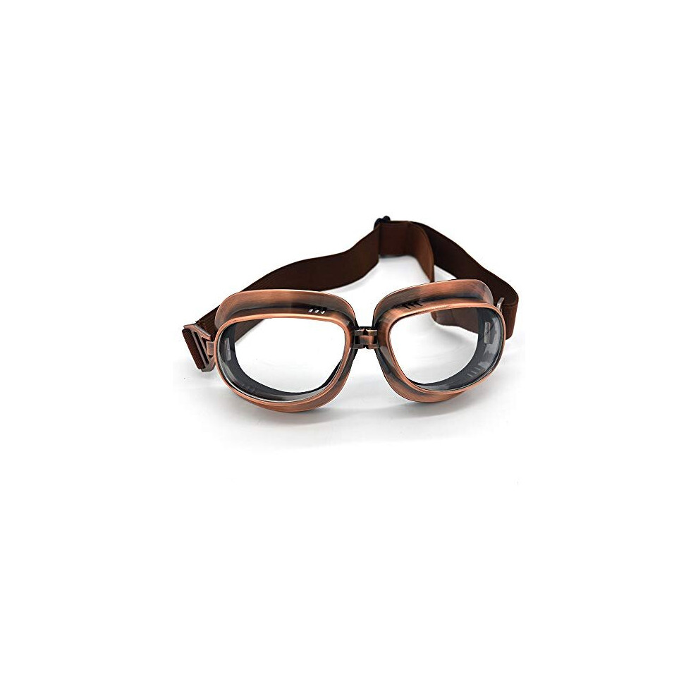 Motorbike Riding Goggles Outdoor Sports Motocross Vintage Steampunk Sunglasses Eyewear For Motorcycle Biker Men Women Adult 7018161724409