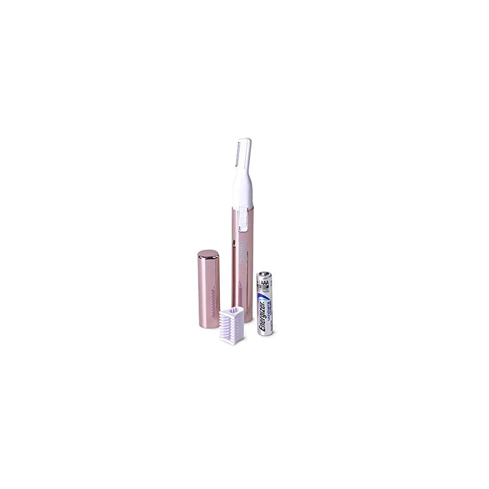 Ladies Precision Eyebrow Shaper Womens Eyebrows Trimming Rinseable Head BatteryOperated Trimmer for Women Painless Hair Removal Trim Intricate Areas