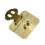 Pure Copper Square Wood Box Toggle Latch Retro Decorative Lock Catch Lock with Screws for Suitcase Chest Trunk Latch Clasp Jewelry Box 65 52cm Golden 4