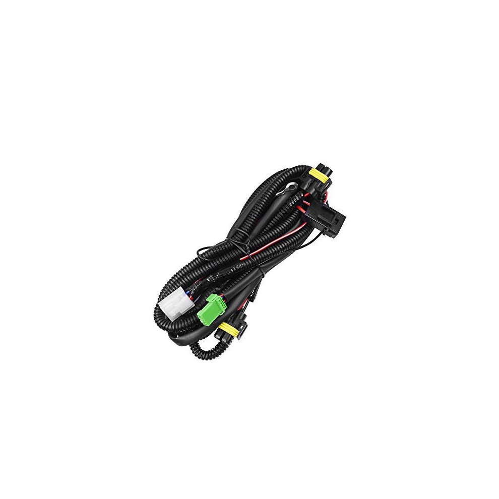 Fog Wiring Harness Switch Relay Kit Onoff 12V 40A Waterproof Fuse Light 606098297744